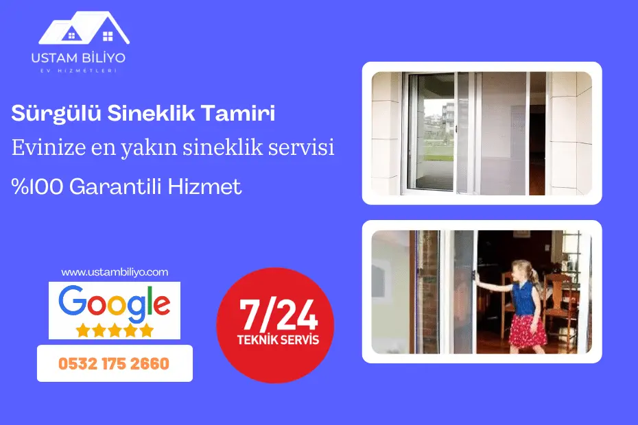 atasehir-surgulu-sineklik-tamiri