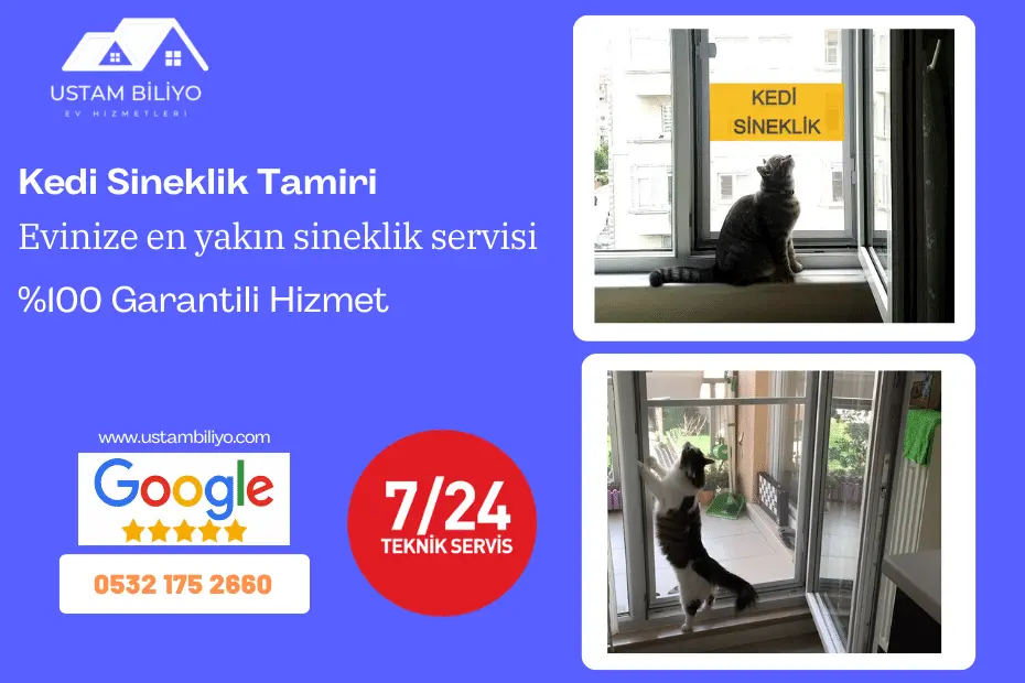 sultanbeyli-kedi-sineklik-tamiri