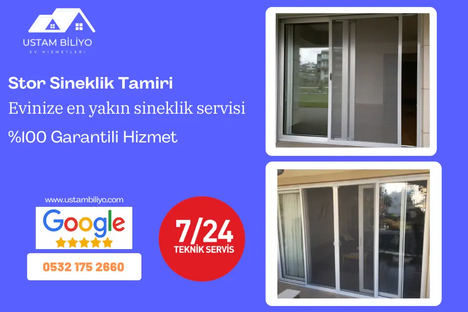 sultanbeyli-stor-sineklik-tamiri